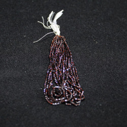 perles 3 facettes 16120/14° marron