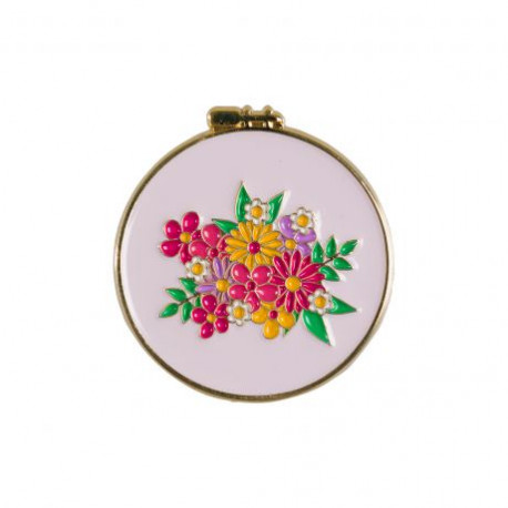 porte aiguilles magnétique fleur
