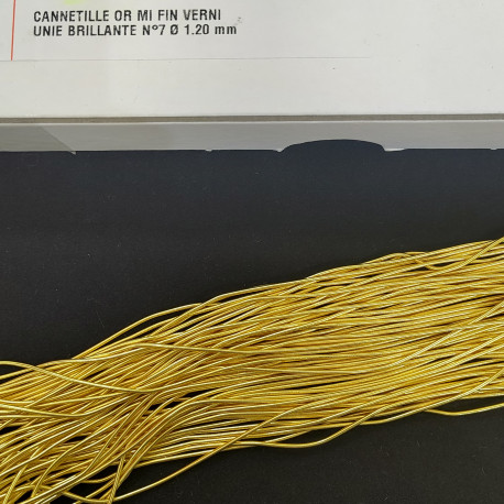 cannetille or brillante n°7