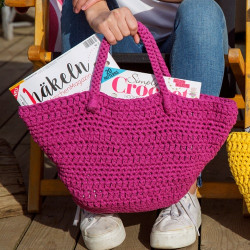 Kit crochet - Sac Avila Rose