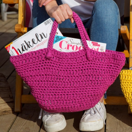 Kit crochet - Sac Avila Rose