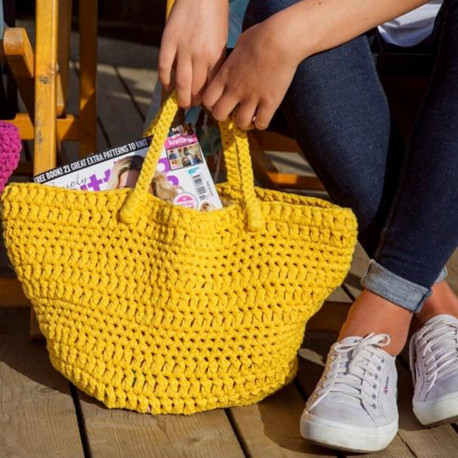 Kit crochet - Sac Avila Jaune