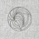 Tissu imprimé Perles