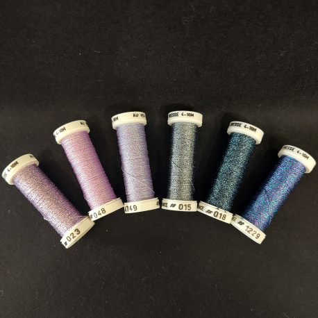 Pack metallisé tressé 4 Sirène