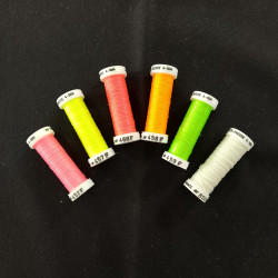 pack metallisé tressé 4 neon