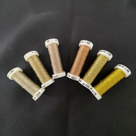 pack métallisé tresse4 or